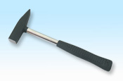 Machinist hammer with steel tube handle