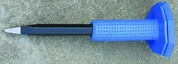cold chisel with rubber holder