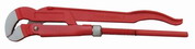 45 degree S bent nose pipe wrench