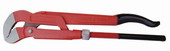 45 degree S bent nose pipe wrench