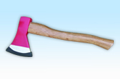 613 Axe with wood handle