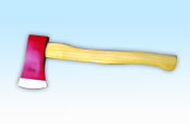 601 axe with wood handle