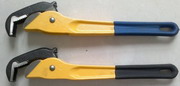 Fast steel pipe wrench