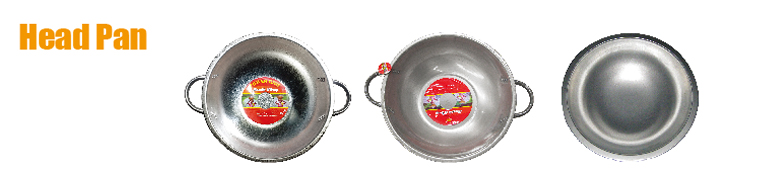 Professional manufacturer and exporter of head Pan,steel Pan in China